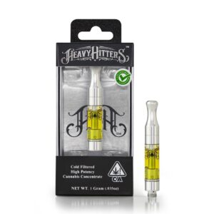 Alternative view of Heavy Hitters THC Carts